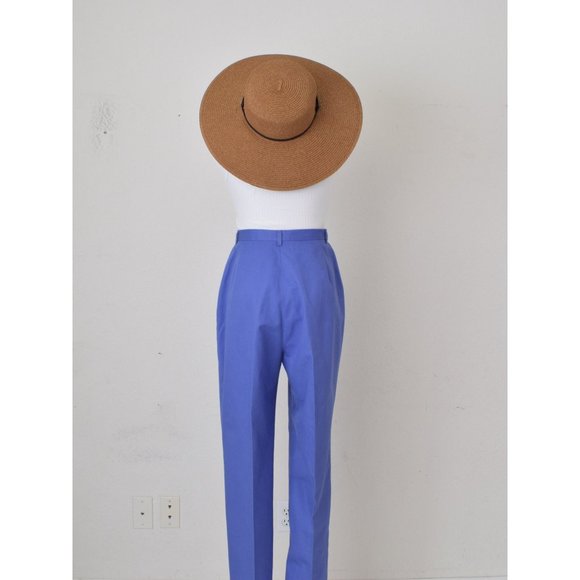 Vintage 90s Haggar Classics Purple Pleated Trousers size 14 ‎ | 29 waist - Picture 5 of 9